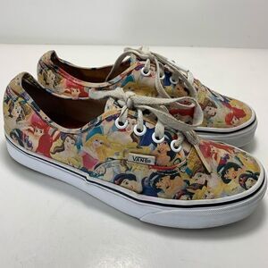 Disney Princess Shoes Sneakers Vans Limited Edition Lace Up